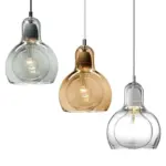 Homeko Globe Glass Pendant Light
