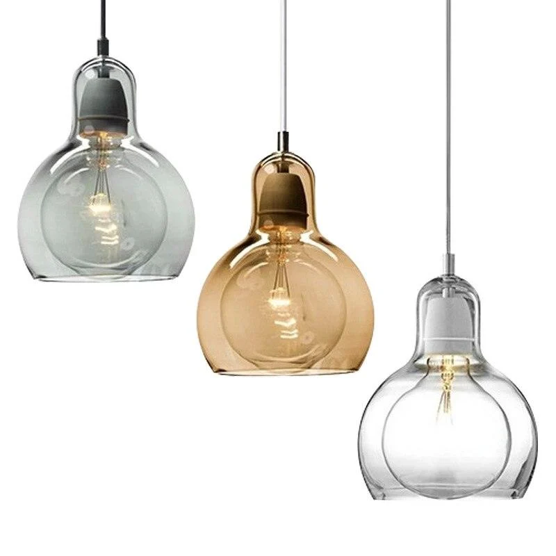 Homeko Globe Glass Pendant Light -