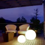 Homeko Globe Outdoor Indoor Rechargeable Lamp