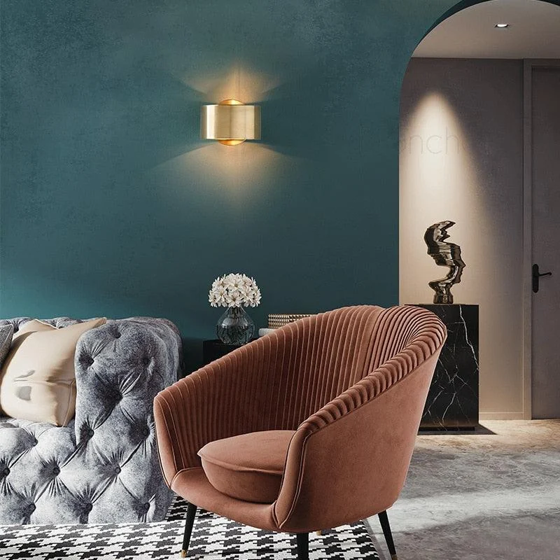 Homeko Glowing Ring Wall Light -