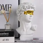 Homeko Gold Mask Greek Statue