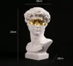 Homeko Gold Mask Greek Statue