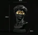 Homeko Gold Mask Greek Statue