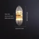 Homeko Gold Wall Lamp