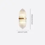 Homeko Gold Wall Lamp
