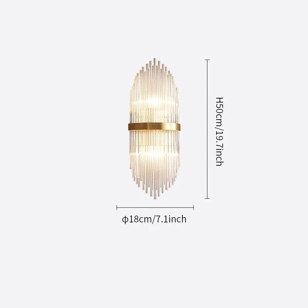 Homeko Gold Wall Lamp -