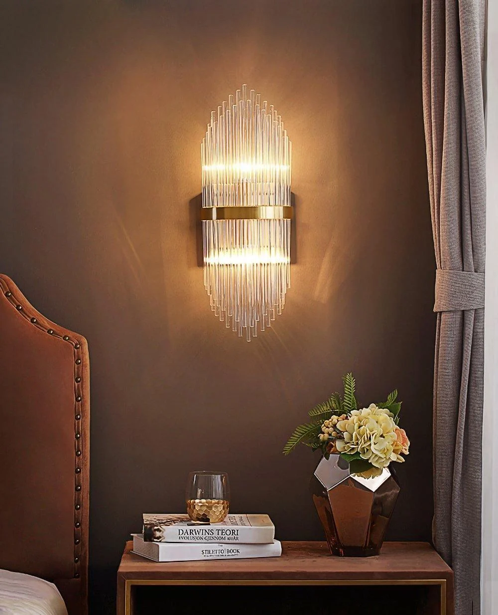 Homeko Gold Wall Lamp -