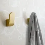 Homeko Golden Brass Robe Wall Hooks
