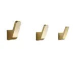 Homeko Golden Brass Robe Wall Hooks