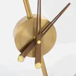 Homeko Golden Clock Table Lamp Wireless Charger