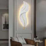 Homeko Golden Feather Wall Light