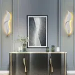 Homeko Golden Feather Wall Light