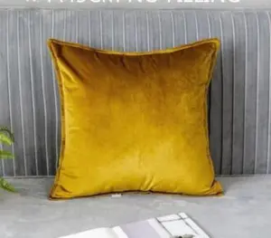 Homeko Golden Jacquard Pillow Covers