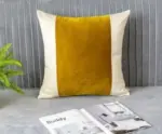 Homeko Golden Jacquard Pillow Covers
