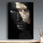 Homeko Golden Lady Canvas Paintings