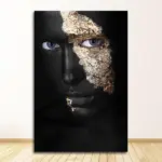Homeko Golden Lady Canvas Paintings