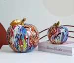 Homeko Graffiti Apple Statue