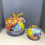Homeko_Graffiti_Painted_Apple_Sculpture_-_-4244302 Homeko Graffiti Painted Apple Sculpture