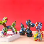 Homeko_Graffiti_Painted_Balloon_Dog_Sculpture_-_-4244372 Homeko Graffiti Painted Balloon Dog Sculpture