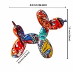 Homeko_Graffiti_Painted_Balloon_Dog_Sculpture_-_-4244380 Homeko Graffiti Painted Balloon Dog Sculpture