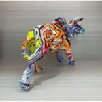 Homeko_Graffiti_Painted_Bull_Sculpture_-_-4244419 Homeko Graffiti Painted Bull Sculpture