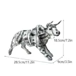 Homeko_Graffiti_Painted_Bull_Sculpture_-_-4244443 Homeko Graffiti Painted Bull Sculpture