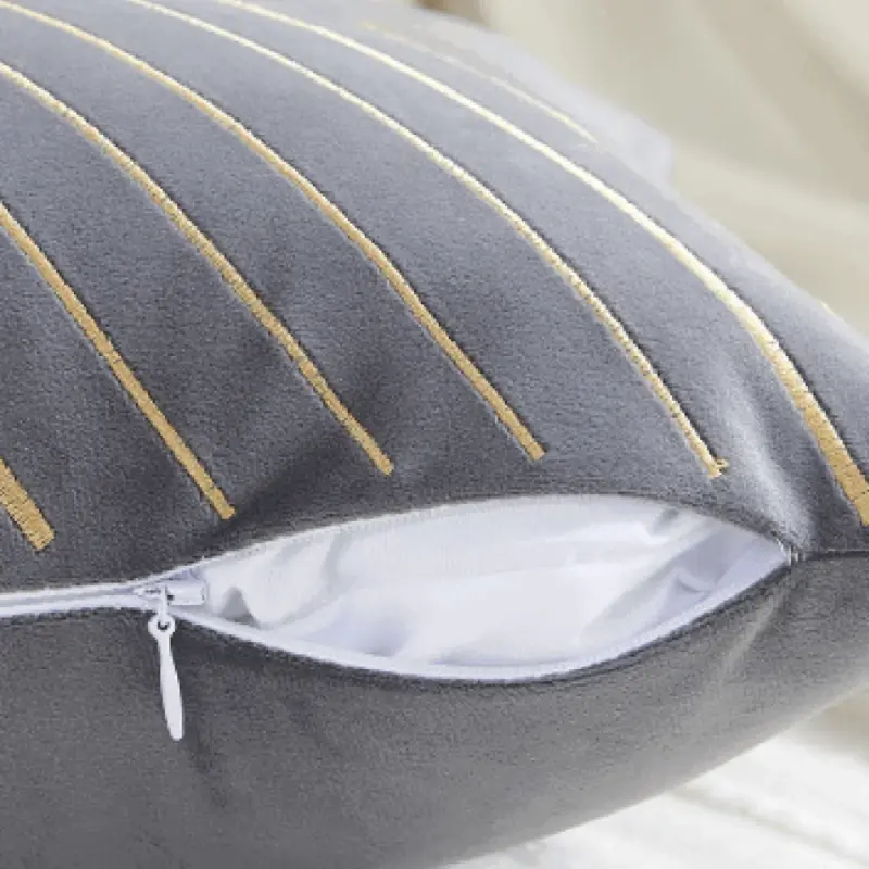 Homeko Graphic Velvet Pillow Cover
