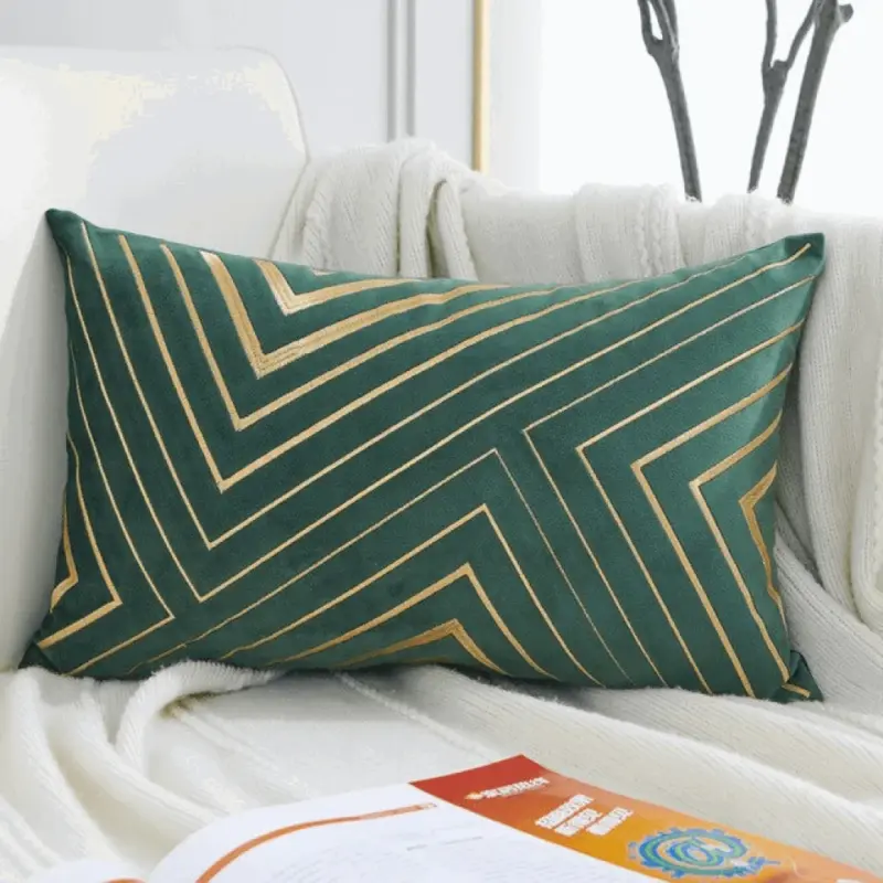 Homeko Graphic Velvet Pillow Cover