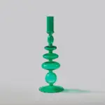 Homeko_Green_Glass_Taper_Candle_Holder_Vases_-_-4244879 Homeko Green Glass Taper Candle Holder Vases