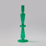 Homeko_Green_Glass_Taper_Candle_Holder_Vases_-_-4244945 Homeko Green Glass Taper Candle Holder Vases