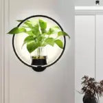 Homeko_Green_Plant_Decorative_LED_Background_Wall_Lamp_-_-4244996 Homeko Green Plant Decorative LED Background Wall Lamp