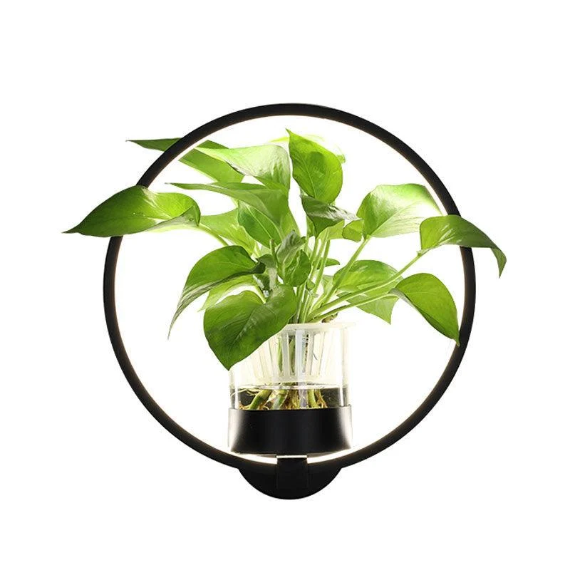 Homeko Green Plant Decorative LED Background Wall Lamp -