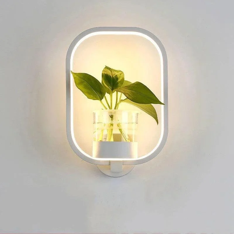 Homeko Green Plant Decorative LED Background Wall Lamp -
