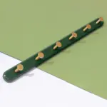 Homeko Green Wall Mounted Coat Rack with Hooks