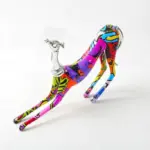 Homeko Greyhound Graffiti Painted Statue