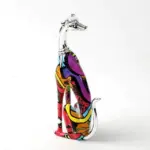 Homeko Greyhound Graffiti Painted Statue