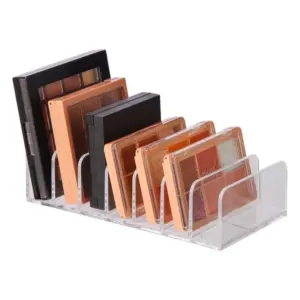 Homeko Grids Clear Acrylic Eyeshadow Compact Organizer