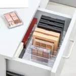 Homeko Grids Clear Acrylic Eyeshadow Compact Organizer
