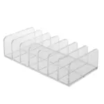 Homeko Grids Clear Acrylic Eyeshadow Compact Organizer