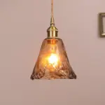 Homeko Hand Blown Glass Pendant Lights