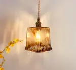 Homeko Hand Blown Glass Pendant Lights