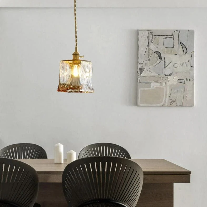 Homeko Hand-Blown Glass Pendant Lights -