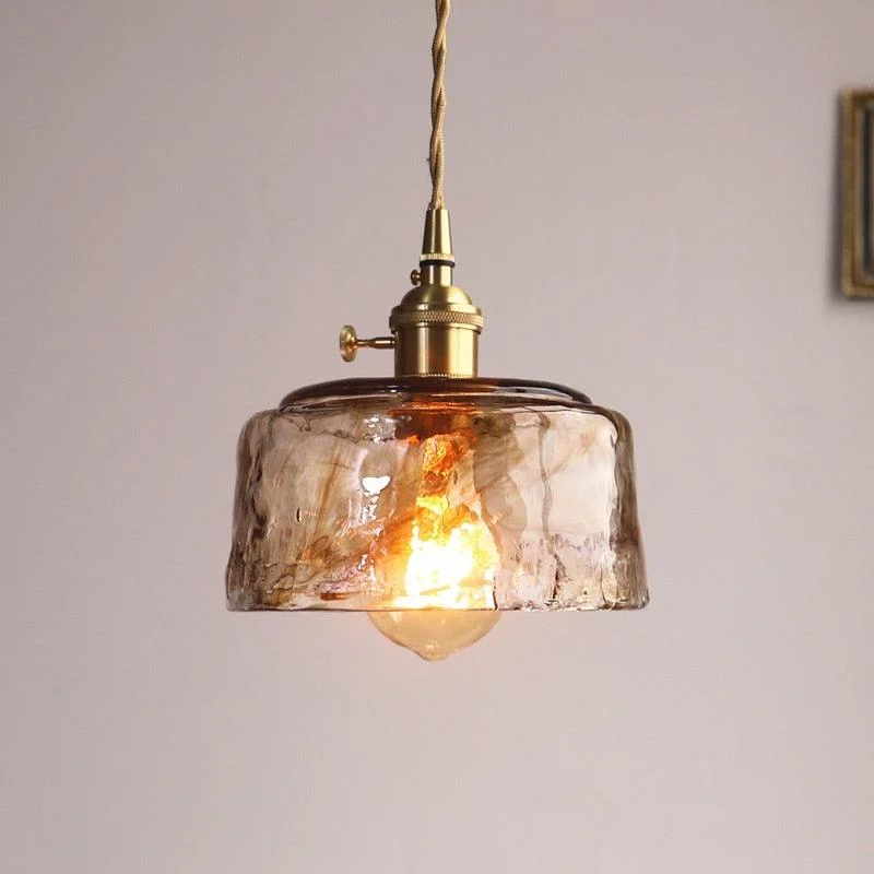 Homeko Hand-Blown Glass Pendant Lights -