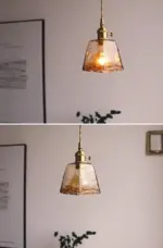 Homeko Hand Blown Glass Pendant Lights