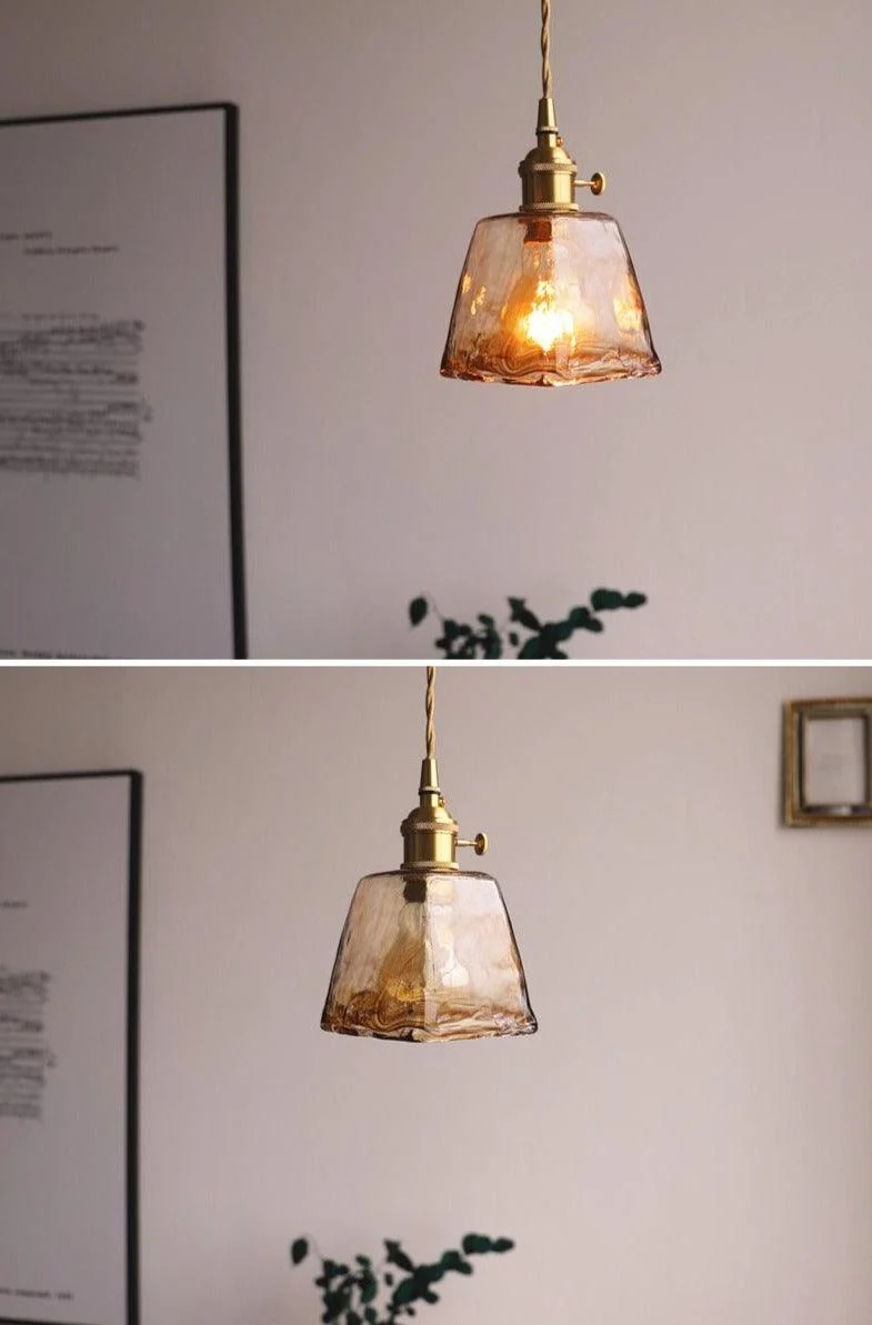 Homeko Hand-Blown Glass Pendant Lights -