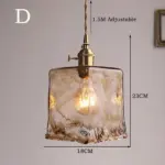 Homeko Hand Blown Glass Pendant Lights