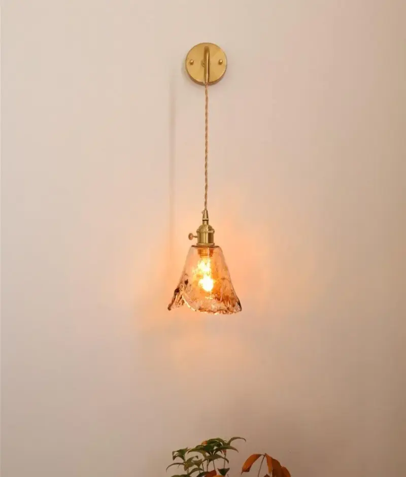 Homeko Hand Blown Glass Wall Sconces