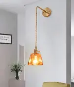 Homeko Hand Blown Glass Wall Sconces