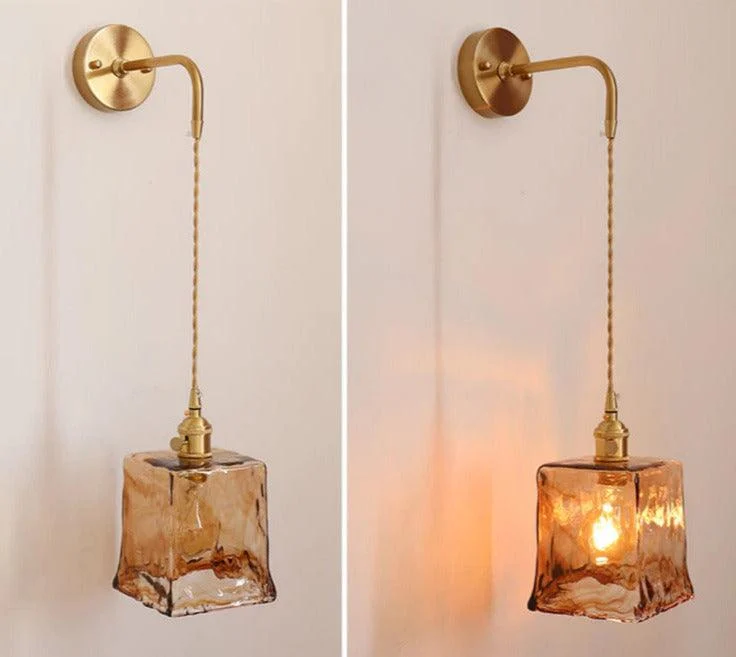 Homeko Hand-Blown Glass Wall Sconces -