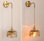 Homeko Hand Blown Glass Wall Sconces